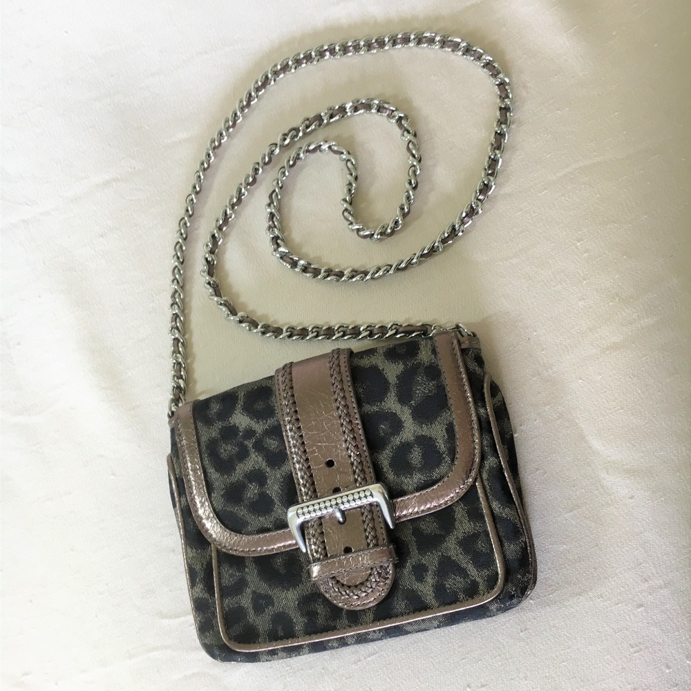 Brighton Leopard Print Small Crossbody